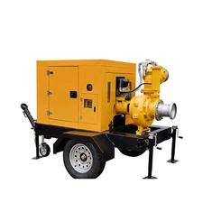 Centrifugal selvansugende mobil pumpetrailer